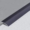 Small Thresholds Ramp for Doorways/Uneven Flooring/Wood to Tile,Floor Transition Strip Black, Low Reducer Edge Trim Adhesive, Easy to Install(Length 130cm) view 1