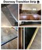 Small Thresholds Ramp for Doorways/Uneven Flooring/Wood to Tile,Floor Transition Strip Black, Low Reducer Edge Trim Adhesive, Easy to Install(Length 130cm) view 3