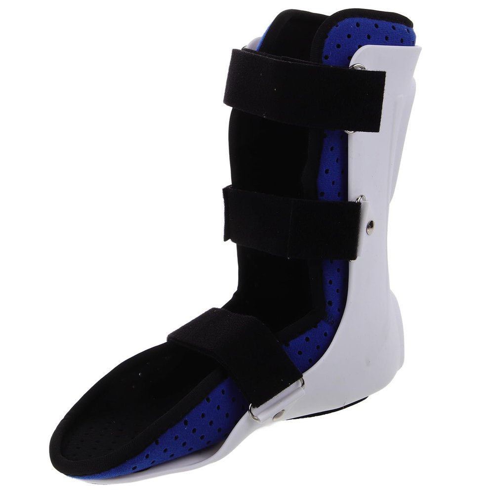Veemoon Orthopedic Ankle Brace for Right Foot Short Length Foot Fixing Splint with Ankle Support and Protector for Sprain