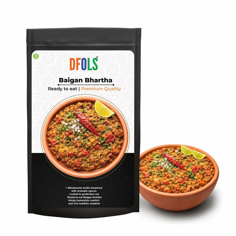 Baigan Bharta Ready to Eat Roasted Eggplant Curry 0.49lb 7.76oz 220g