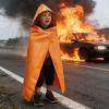 Fire Escape Clothes, Flame-Retardant Hooded Cape, Fireproof Escape Apparel, Men Women Boys Girls Teens Lightweight Design for Home Safety Preparedness view 2
