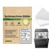 Eco Friendly Dishwasher Tablets - Detergent Sheets for Kitchen Appliances | Dissolving Film with Powerful Grease Removal, Easy to Use for Daily Dishwashing and Spotless Results 2.76x4.33 in view 1