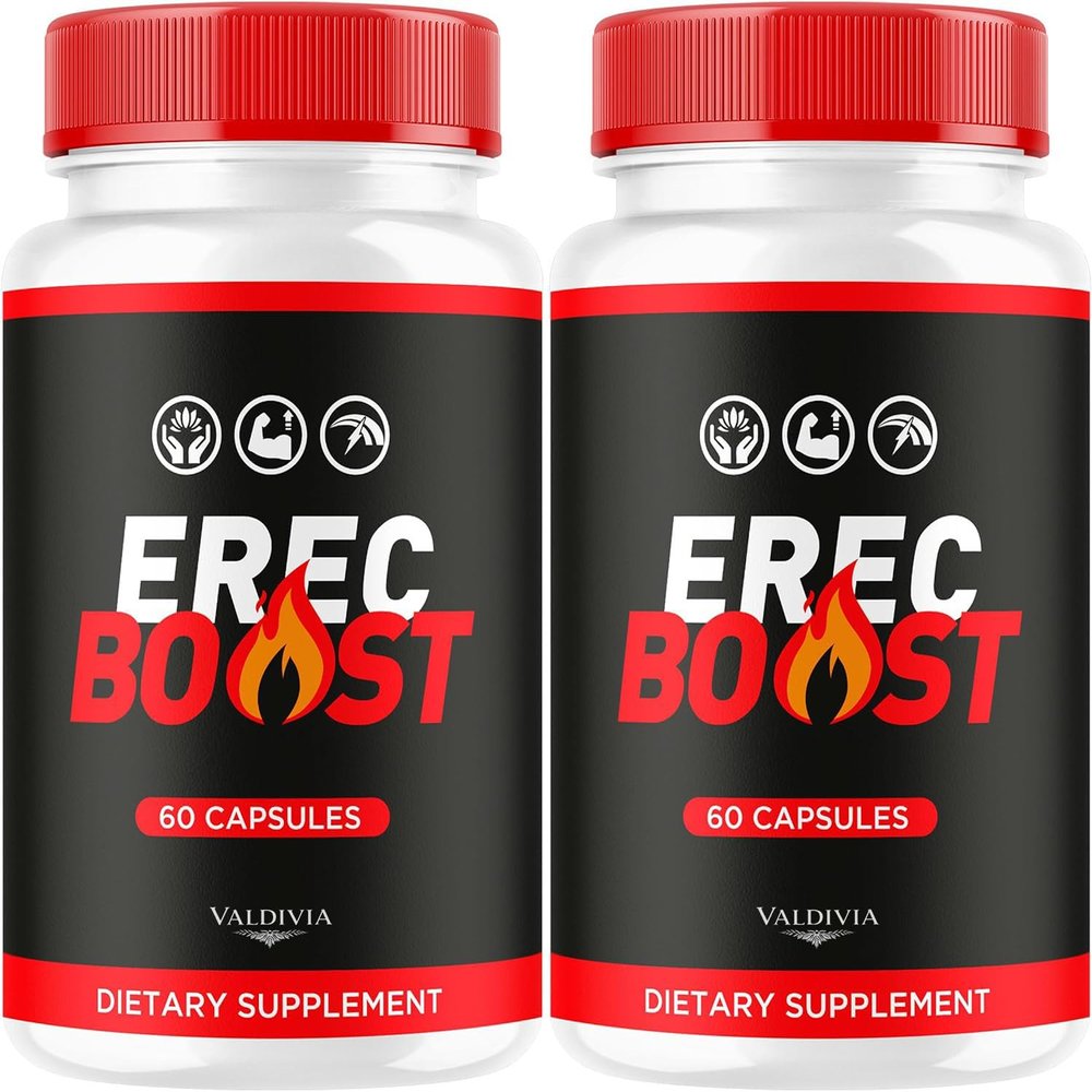 (2 Pack) ErecBoost Capsules, Original Capsulas Supplement Pastillas - Advanced Formula, 120 Capsules for 2 Months