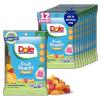 Dole Fruit Snacks, Tropical Flavors - Individually Wrapped Pouches - Classroom-Friendly, Top 9 Allergen Free, No Artificial Dyes, Natural Fruit Pure - 1 Box, 12 Total Pouches view 1