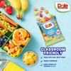 Dole Fruit Snacks, Tropical Flavors - Individually Wrapped Pouches - Classroom-Friendly, Top 9 Allergen Free, No Artificial Dyes, Natural Fruit Pure - 1 Box, 12 Total Pouches view 2
