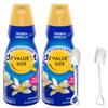 French Vanilla Liquid Coffee Creamer.- Pack of Two (2) 32 fl oz Bottles of Smooth & Creamy Delightful Coffee Creamer with Candy Freezer Mini Metal Shovel Spoons (French Vanilla) Shovel Spoons view 1