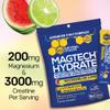 NATURAL STACKS Magtech Magnesium Hydrate + Creatine - Sugar Free Electrolyte Drink - Magtein Magnesium L-Threonate, Glycinate & Taurate - Supports Hydration & Cellular Energy - 14 Hydration Packets view 3