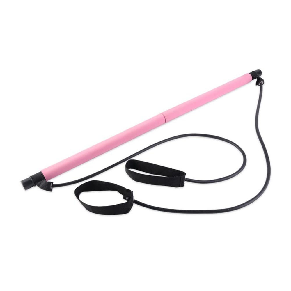Exercise Stick Fitness Home Yoga Gym Body Workout Abdominal Resistance Band Puller