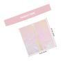HOMSFOU Iridescent Waterproof Cellophane Flower Wrapper 10 Sheets Packaging Paper for Bouquet Wrapping and Decoration view 2