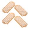 Beavorty 4pcs Foot File Scraper Set Stainless Steel Pedicure Callus Remover for Dead Skin Removal Dry Cracked Feet Heel Care Tool view 1