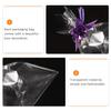 Beavorty 400pcs Cellophane Bags 15x25cm with Twist Ties and Pull Bows for Cookie Packaging Candy Treat Bags Wrap for Party Favors and Small Presents view 3