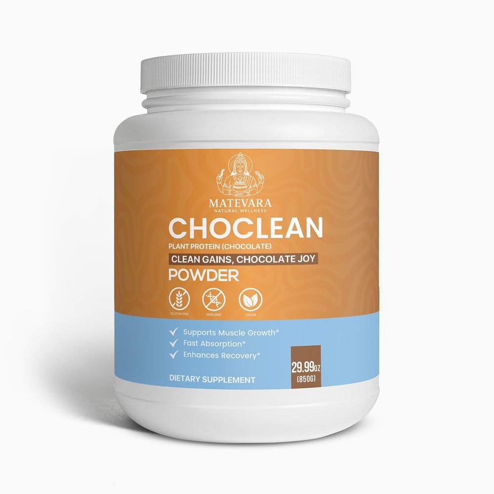 Matevara Choclean Plant Protein (Chocolate) | 29.99 oz