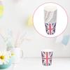 KALLORY Union Jack Paper Cups 16pcs Disposable Water Cups British Theme for Home Tea Juice and Birthday Supplies view 4