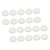 KOMBIUDA Pearlescent White Seashell Candy Boxes 20pcs Small Candy Jar and Jewelry Storage Containers for Wedding Party Favor Packaging view 1