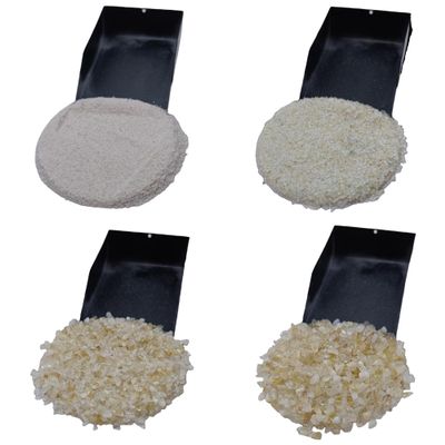 Crushed Citrine Coarse Gemstone Powder All Size Healing Stone Powder Citrine Perfect For Woodworking Inlay Ring & Resin Inlay Massage Powder (50 Gram (1.76 OZ), 0.5 to 1 MM)