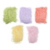 HONMEET Raffia Paper Shredded Filament Filler for Candy Boxes 5pcs 50g Each Crinkle Cut DIY Box Filling Material for Easter Party Wedding Wrapping Supplies view 1