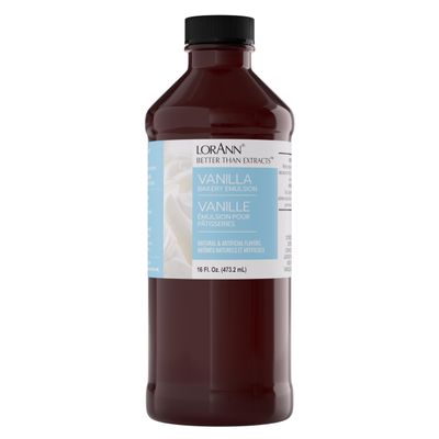 LorAnn Oils Vanilla No Added Color Emulsion & Flavoring For Baking
