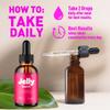 (2 Pack) Jelly Burn Drops, Official JellyBurn Drops with All Natural Ingredients, Advanced Health & Wellness Vitamin Supplement Formula Max Strength Active Lifestyle Multivitamin Support (60 Servings) view 4