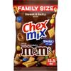 Chex Mix Sweet and Salty Recipe Snack Mix, with M&Ms Milk Chocolate Candies, Family Size, 13.5 oz view 1
