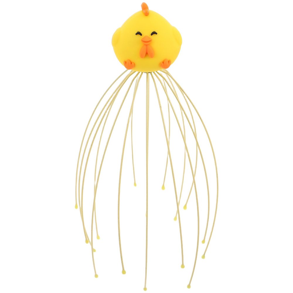 WATIIFUFU Manual Head Massager with 16-Claw Scalp Scratcher Tool for Relaxation, Handle, Handheld Scalp Massaging for Neck and Shoulder Stress Relief