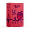Bigu Strawberry Fruit Rolls (5 Pack) - Natural Fruit Leather Snack, No Added Sugar, Vegan, Gluten Free, Kosher - 2 Rolls per Pouch (10 Total), Healthy Kids Snack view 1