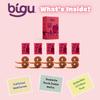 Bigu Strawberry Fruit Rolls (5 Pack) - Natural Fruit Leather Snack, No Added Sugar, Vegan, Gluten Free, Kosher - 2 Rolls per Pouch (10 Total), Healthy Kids Snack view 2