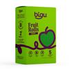 Bigu Apple Fruit Rolls (5 Pack) - Natural Fruit Leather Snack, No Added Sugar, Vegan, Gluten Free, Kosher - 2 Rolls per Pouch (10 Total), Healthy Kids Snack view 1
