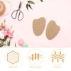 LOLIPPYY Forefoot Cushion Pads for Women Heels, 2 Pairs Self-Adhesive Metatarsal Pads Massage Dots, Flexible Shock Absorption Inserts, Invisible Anti-Friction Footpads for High Heel Comfort view 3