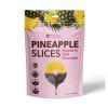 Life Plus Style Gourmet Hashtag Munch Pineapple Slices Dipped in Dark Chocolate Non GMO Healthy Rich Dark Chocolate Covered Sweet Pineapple Fuit Snack Chocolate Candy Treat 7oz Resealable Bag view 1