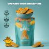 Life Plus Style Gourrmet Hashtag Munch Dried Mango Dipped in Spicy Chocolate Made with Real Fruit NON GMO Spicy Chocolate Covered Fruit Snacks for Gift 7oz Resealable Bag for Party view 3