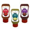 Food Earth Indian Dips & Chutneys Variety Pack Desi Dragon Schezwan, Fiery Chili Thecha & Gooseberry Chutney Vegan & Gluten-Free Indian Sauces - Pack of 3 view 1
