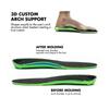 FP Insoles Gamechangers Elite Heat Moldable Insoles for Plantar Fasciitis (Dreamer - Infinity Foam, M 8/8.5 | W 10/10.5, High (5mm Toe 10mm Heel)) view 3