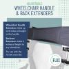 FLUX Troy Technologies Wheelchair Handle & Backrest Extensions - Made in US view 2