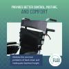 FLUX Troy Technologies Wheelchair Handle & Backrest Extensions - Made in US view 3