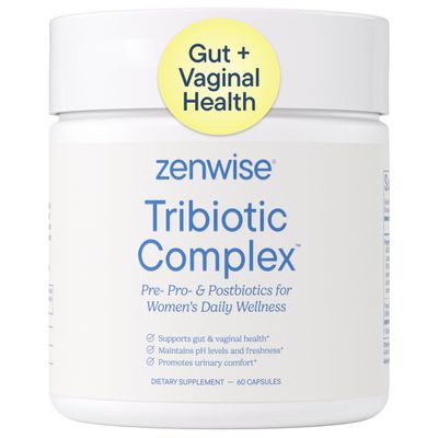 Zenwise Health Tribiotic, Probiotics, Prebiotics for Women - 60 CT