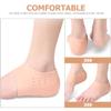 Luxshiny Invisible Height Increase Insoles 2.5cm Sebs Heel Lift Cushions 1 Pair Skin Color Comfortable Half Shoe Inserts Unisex Heel Protector Pads for Daily Wear view 3