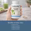 Eclectic Herb - Organic Celery Juice Capsules | Nutritional Supplement | Hydration + Wellness Support, Vitamins + Minerals | Freeze Dried, USDA Organic, Non GMO, Vegan, Gluten Free (90 CT | 385 mg) view 4