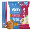 Baked Cauliflower & Aged Cheese Crisps by GOOD CHIPS! Oil-Free, High Protein, Guilt-Free Healthy Snack 0.7 oz bags - Pack of 20 view 1