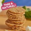 Baked Cauliflower & Aged Cheese Crisps by GOOD CHIPS! Oil-Free, High Protein, Guilt-Free Healthy Snack 0.7 oz bags - Pack of 20 view 3