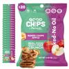 Baked Apple Chips by GOOD CHIPS! Crispy, Crunchy, Oil-Free, Healthy Naturally Sweet Dried Fruit Snack 0.35 oz bags - Pack of 20 view 1