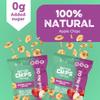 Baked Apple Chips by GOOD CHIPS! Crispy, Crunchy, Oil-Free, Healthy Naturally Sweet Dried Fruit Snack 0.35 oz bags - Pack of 20 view 3