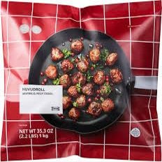 HUVUDROLL meatballs, frozen, 1000 g
