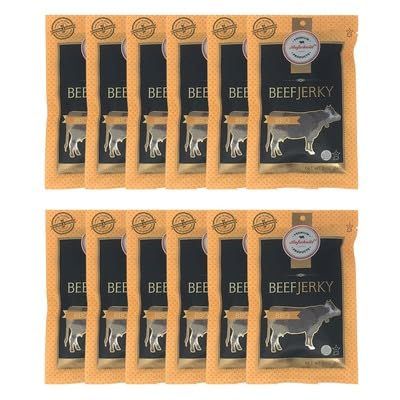 Aufschnitt Beef BBQ Jerky 2 oz (Pack of 12)