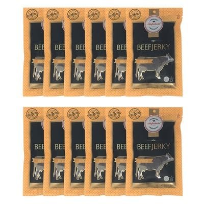 Aufschnitt Beef BBQ Jerky 2 oz (Pack of 12)
