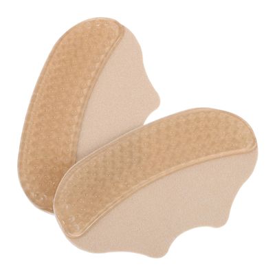 Toyvian Self-Adhesive Heel Protectors for High Heels Skin Tone Cuttable with Soft Anti-Slip Support Pads for Womens Shoes to Prevent Blisters