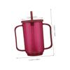 VICASKY Adaptive Nursing Mug for Elderly Bedridden Patients, Spill Proof Feeding Cup with Straw, No Spill Sippy Cup for Adults, Healthcare Drinking Aid for Disabled and Convalescent Use view 2