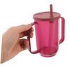 VICASKY Adaptive Nursing Mug for Elderly Bedridden Patients, Spill Proof Feeding Cup with Straw, No Spill Sippy Cup for Adults, Healthcare Drinking Aid for Disabled and Convalescent Use view 4