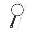 TOPPERFUN 10pcs Portable Handheld Magnifying Glass Set 25mm Lens Diameter High Definition Optical Magnifier for Reading Coins Jewelry Inspection Magnifier for Seniors and Hobby Use view 2
