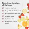 JUST INGREDIENTS Electrolyte Sample Pack 10 Stick Variety | Hydration Powder Packets | Real Fruit Electrolytes | 3:1 Potassium to Sodium Ratio | No Sugar Added | Travel Drink Mix view 3