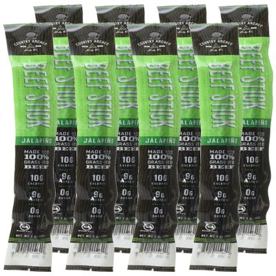 Archer Beef Stick Jalapeo 1 oz (Pack of 18)